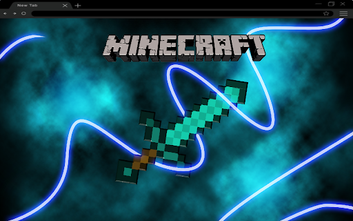 Pixel Blade Surge: Neon Minecraft Power Live Wallpaper  from Chrome web store to be run with OffiDocs Chromium online
