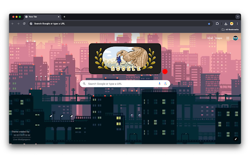 Pixel City  from Chrome web store to be run with OffiDocs Chromium online