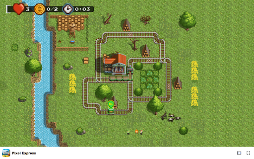 Pixel Express Game Navigate the Wild West and beyond!  from Chrome web store to be run with OffiDocs Chromium online
