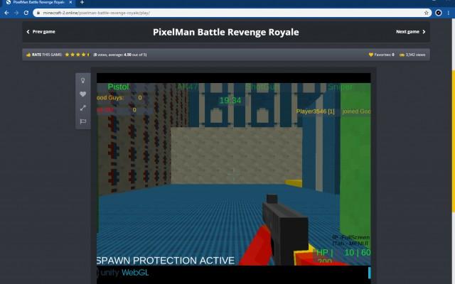 PixelMan Battle Revenge Royale  from Chrome web store to be run with OffiDocs Chromium online