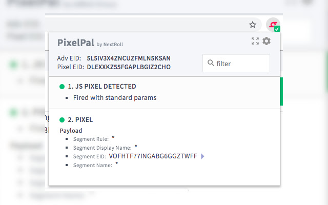 PixelPal (by NextRoll)  from Chrome web store to be run with OffiDocs Chromium online