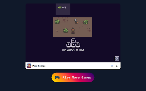 Pixel Realms Game Explore a Retro Pixel Art RPG Adventure!  from Chrome web store to be run with OffiDocs Chromium online