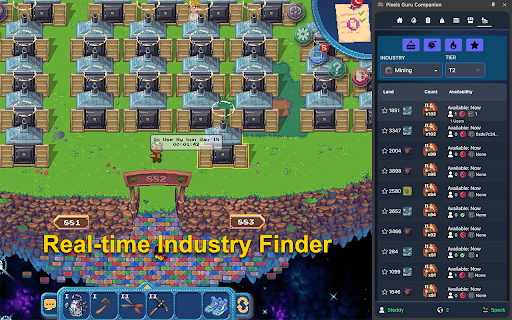 Pixels Guru Companion  from Chrome web store to be run with OffiDocs Chromium online