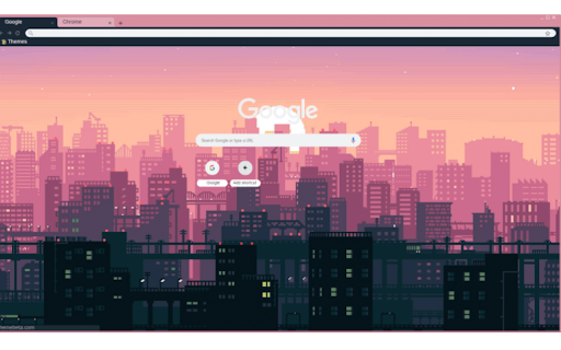pixel skyline  from Chrome web store to be run with OffiDocs Chromium online