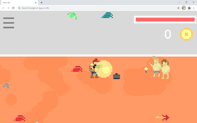 Pixel Zombie Shooter Game  from Chrome web store to be run with OffiDocs Chromium online