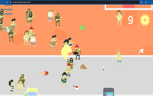Pixel Zombie Survival Shooter Game  from Chrome web store to be run with OffiDocs Chromium online