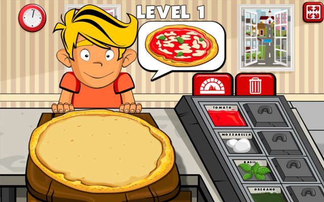 Pizza Party Game  from Chrome web store to be run with OffiDocs Chromium online