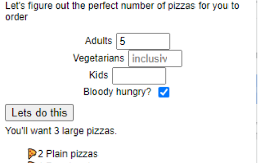 Pizza Portioner  from Chrome web store to be run with OffiDocs Chromium online