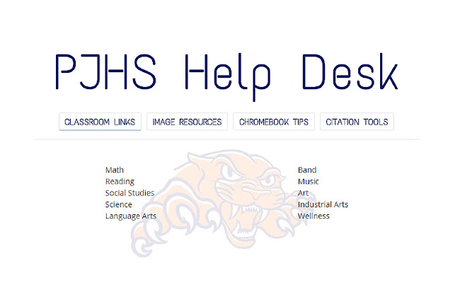 PJHS Help Desk  from Chrome web store to be run with OffiDocs Chromium online