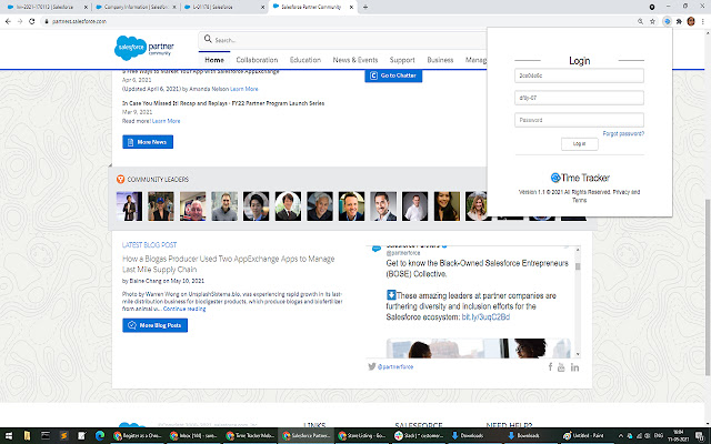 PK4 TimeTracker  from Chrome web store to be run with OffiDocs Chromium online