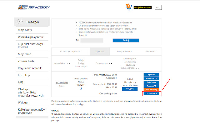 PKP Add to calendar  from Chrome web store to be run with OffiDocs Chromium online