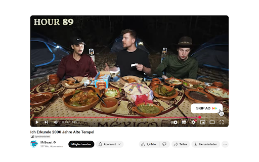 PlacementSkipper  from Chrome web store to be run with OffiDocs Chromium online