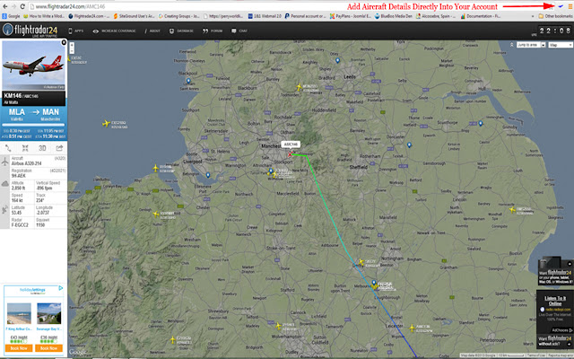 PlaneSpotters  from Chrome web store to be run with OffiDocs Chromium online