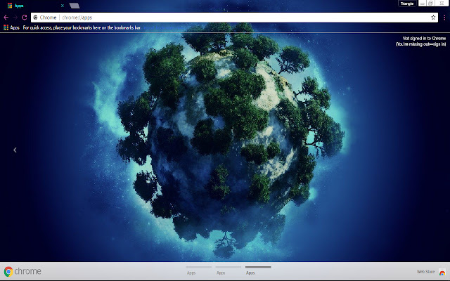 Chrome Web ストアの Planet Earth Ultra HD 1366x768 を OffiDocs Chromium オンラインで実行