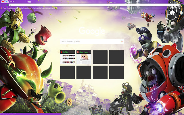 Plants VS. Zombies: GW2 1600X900 «Video Game»  from Chrome web store to be run with OffiDocs Chromium online