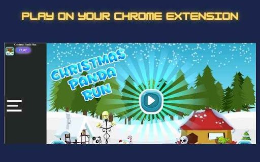 Play Christmas Panda Run Online  from Chrome web store to be run with OffiDocs Chromium online