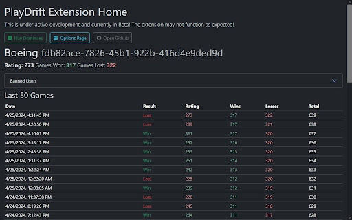 PlayDrift Extension  from Chrome web store to be run with OffiDocs Chromium online