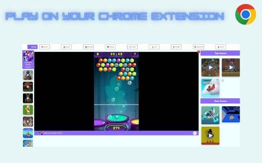 Play Halloween Bubble Shooter Online  from Chrome web store to be run with OffiDocs Chromium online