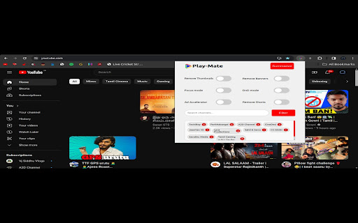 Play Mate  from Chrome web store to be run with OffiDocs Chromium online