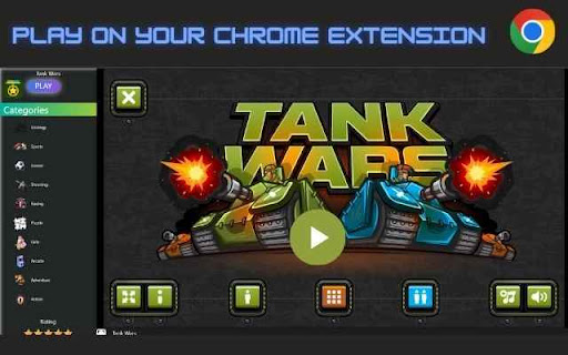 Play Tank War Game Online  from Chrome web store to be run with OffiDocs Chromium online