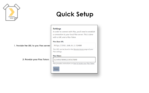 Plex Poster Assistant  from Chrome web store to be run with OffiDocs Chromium online