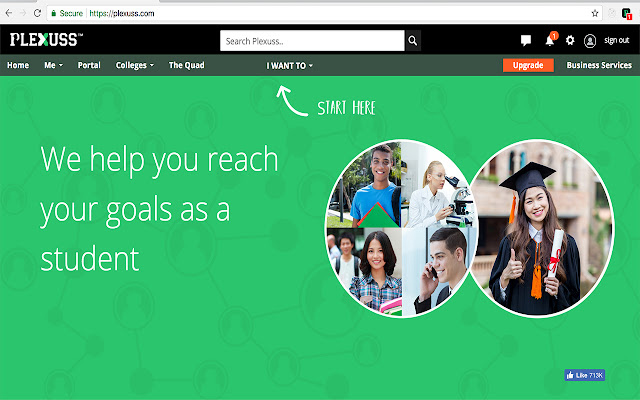 Plexuss  from Chrome web store to be run with OffiDocs Chromium online