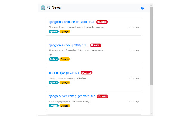 PL News  from Chrome web store to be run with OffiDocs Chromium online