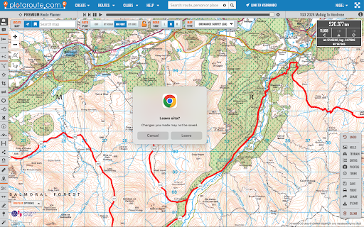 PlotARoute Companion  from Chrome web store to be run with OffiDocs Chromium online