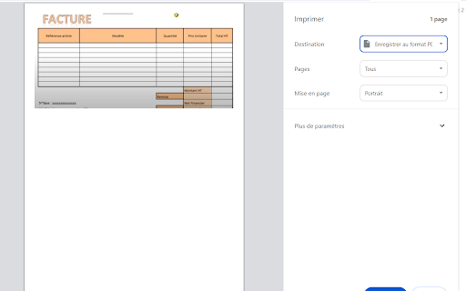Plugin dimpression image personnalisée  from Chrome web store to be run with OffiDocs Chromium online