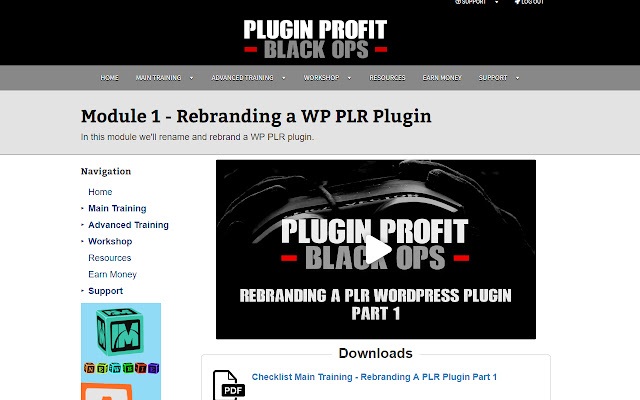 Plugin Profit Black OPS  from Chrome web store to be run with OffiDocs Chromium online