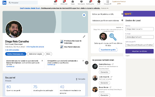 Plugin Spark Sourcing  from Chrome web store to be run with OffiDocs Chromium online