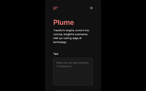 Plume from Chrome web store to be run with OffiDocs Chromium online Plume from Chrome web store to be run with OffiDocs Chromium online