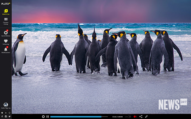 Pluto TV: تلویزیون برای اینترنت از فروشگاه وب Chrome که با OffiDocs Chromium به صورت آنلاین اجرا می شود