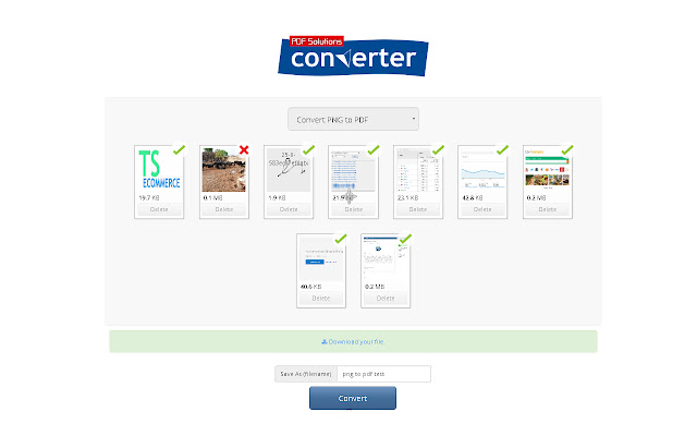 PNG ເປັນ PDF Converter ຈາກ Chrome web store ທີ່ຈະດໍາເນີນການກັບ OffiDocs Chromium ອອນໄລນ໌