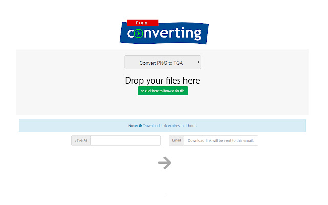 PNG to TGA Converter  from Chrome web store to be run with OffiDocs Chromium online