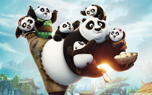 Po and the Panda Cubs  from Chrome web store to be run with OffiDocs Chromium online
