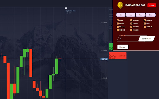 PocketOption VIP BOT IFXHOME Trader  from Chrome web store to be run with OffiDocs Chromium online