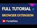 PocketTube: Youtube Subscription Manager  from Chrome web store to be run with OffiDocs Chromium online