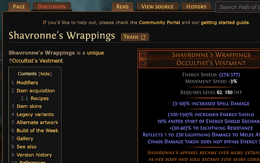 PoE Wiki Trade Link  from Chrome web store to be run with OffiDocs Chromium online