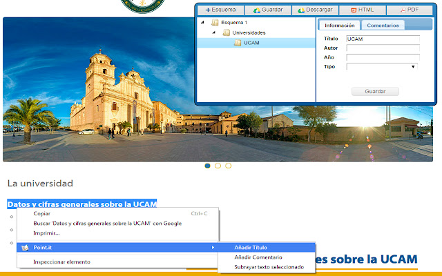 Point.it  from Chrome web store to be run with OffiDocs Chromium online