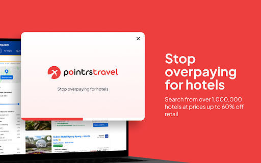 Pointrs Travel  from Chrome web store to be run with OffiDocs Chromium online