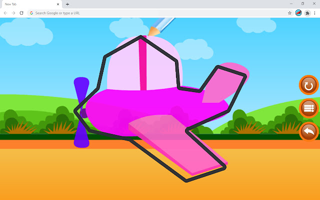 Point To Point AirPlane Game  from Chrome web store to be run with OffiDocs Chromium online