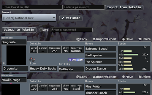 PokeBin Extension  from Chrome web store to be run with OffiDocs Chromium online
