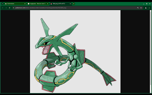 Pokemon Emerald/Rayquaza Green Theme  from Chrome web store to be run with OffiDocs Chromium online