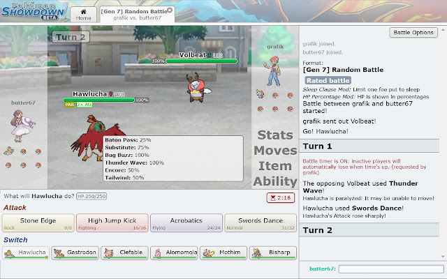 Pokemon Showdown Random Battle Tooltip ze sklepu internetowego Chrome do uruchomienia z OffiDocs Chromium online