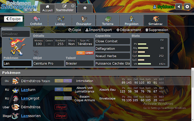 Pokémon Showdown FR  from Chrome web store to be run with OffiDocs Chromium online