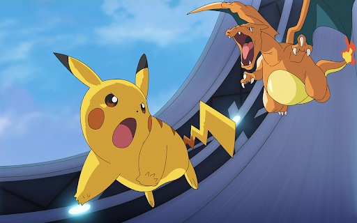 Pokémon Ultimate Journeys Browser Theme  from Chrome web store to be run with OffiDocs Chromium online