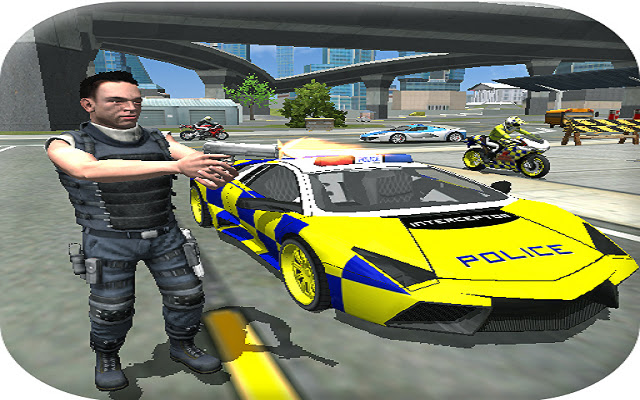 Police Cop Car Simulator City Missions  from Chrome web store to be run with OffiDocs Chromium online