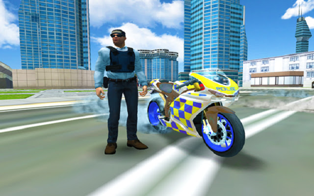 Police Motorcycle Traffic Rider de la tienda web de Chrome se ejecutará con OffiDocs Chromium en línea