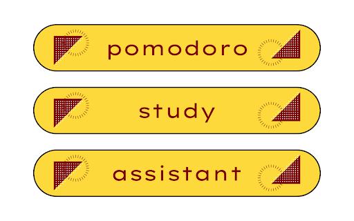 Pomodoro Study Assistant for Chrome™  from Chrome web store to be run with OffiDocs Chromium online